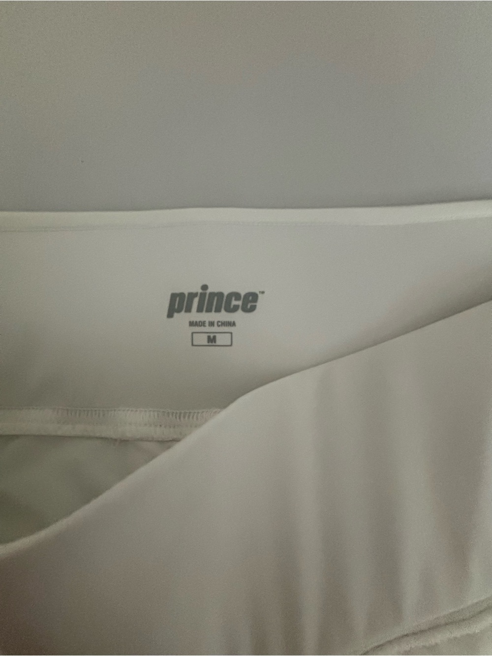 Prince White Women's Athletic Skort - Picture 2 of 4